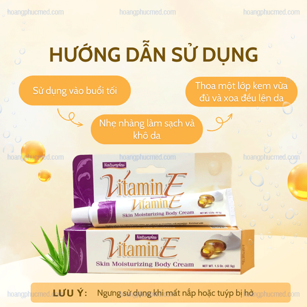 Kem Vitamin E chống lão hóa da Natureplex