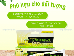 Kem hỗ trợ bệnh Trĩ - HEMORRHOIDAL