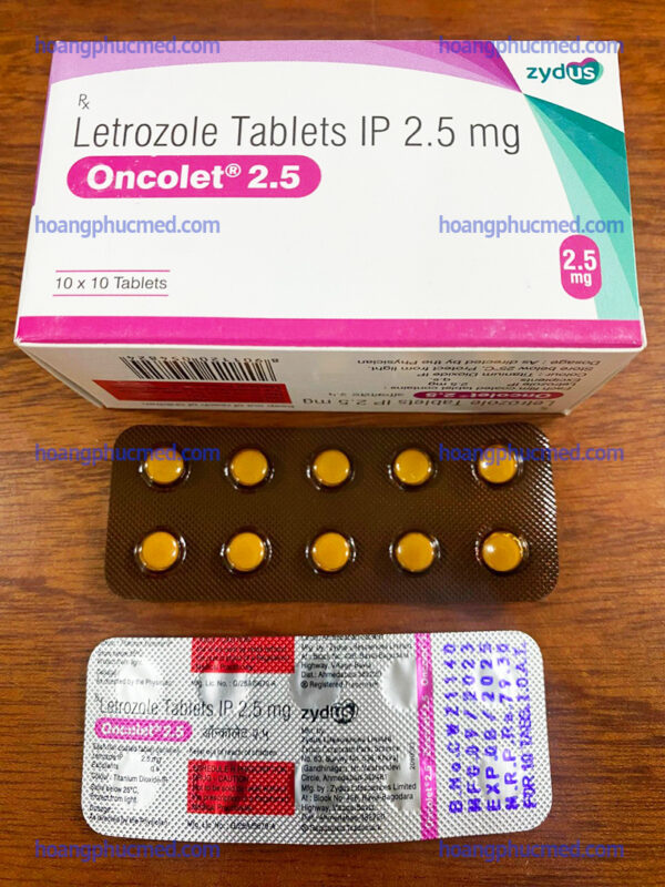 Letrozole Tablets IP - Oncolet 2.5