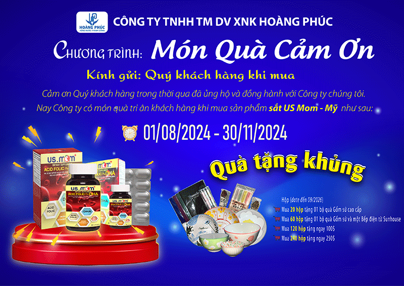 CHƯƠNG TRÌNH MÓN QUÀ CẢM ƠN